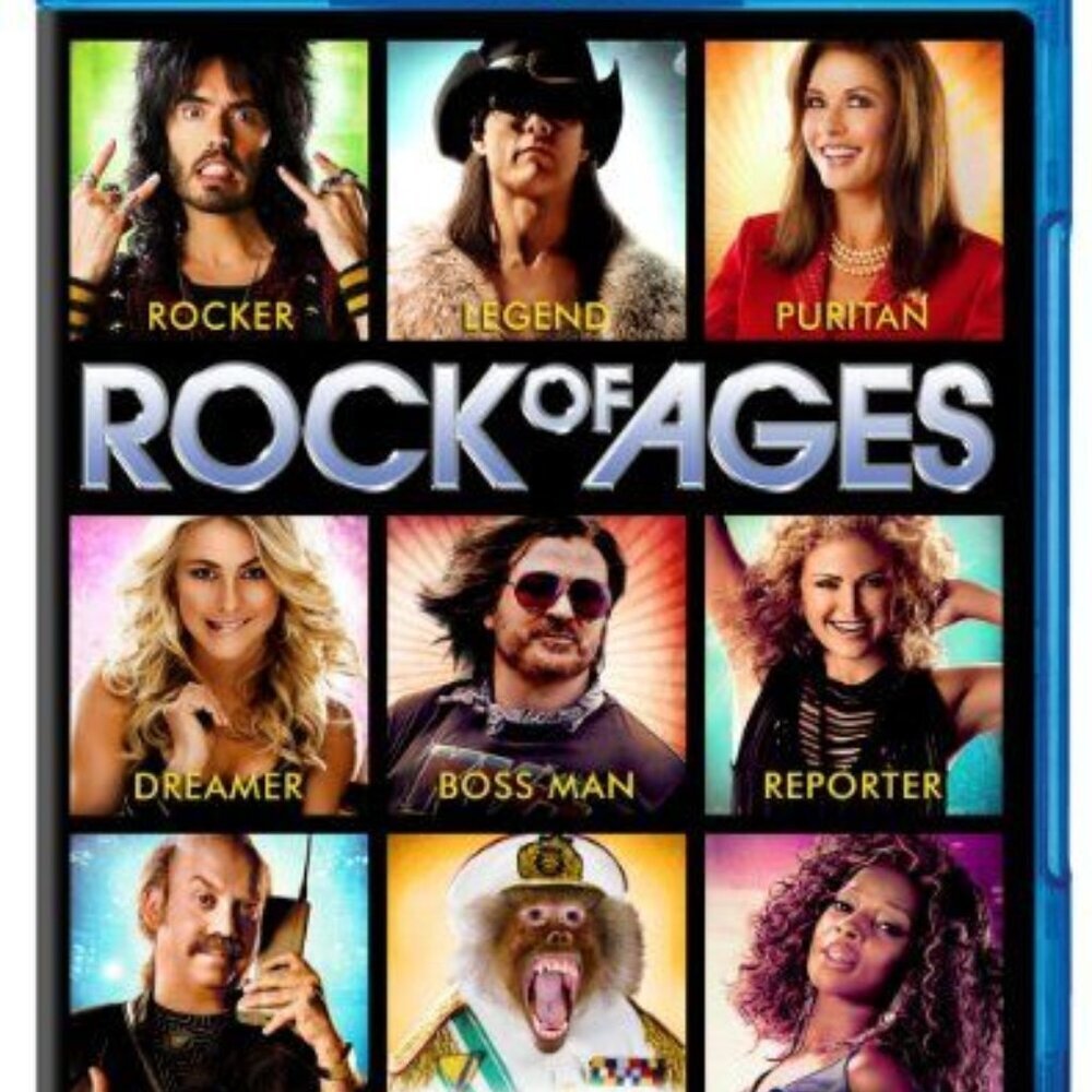 Rock of Ages Blu Ray Movie Rated PG-13 New Line